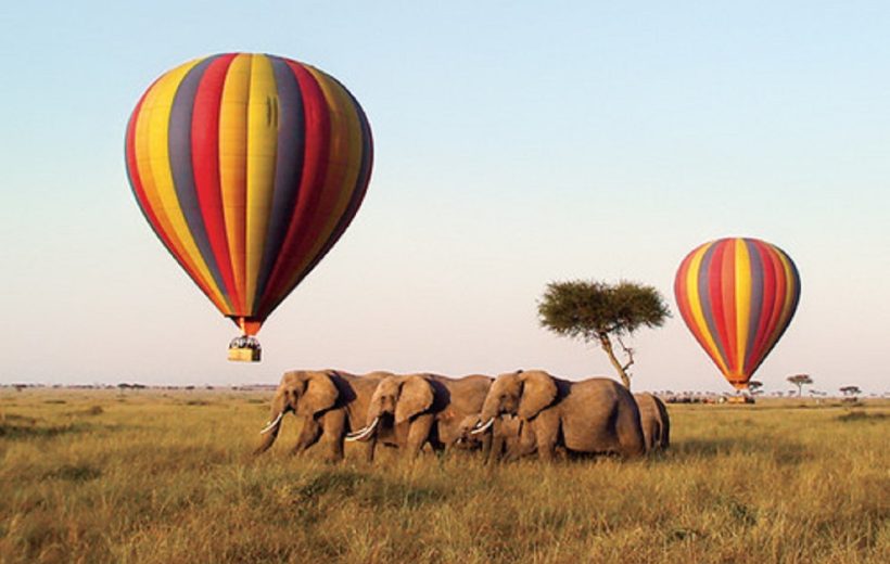 HOT-AIR BALLOON RIDE OVER AMBOSELI NATIONAL PARK